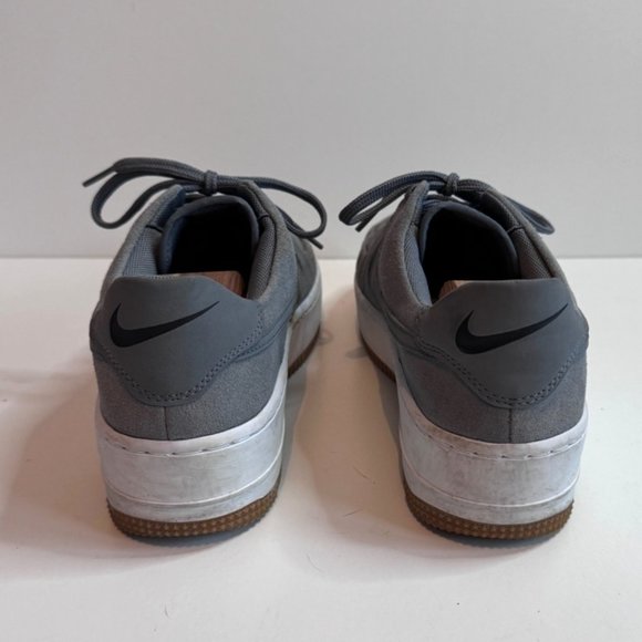 Nike Air Force 1 Sage Low Cool Grey Womens Size 9 - Picture 7 of 10